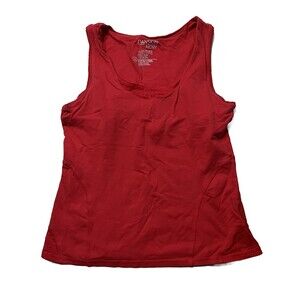 Danskin Womens Active Top XL Red Tank‎